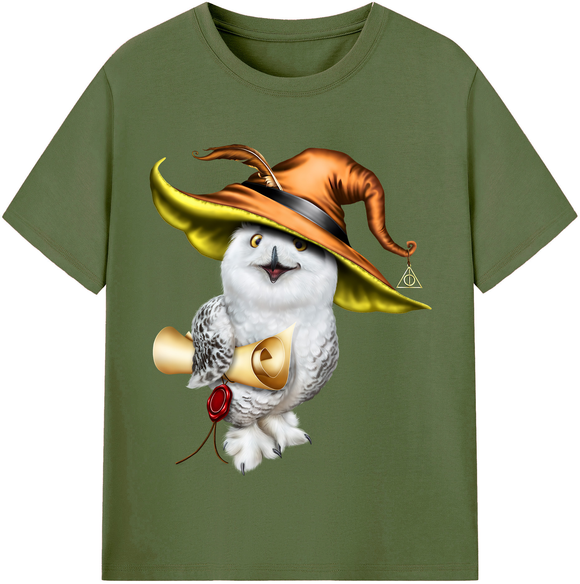 （画像用） Harry Potter ハリー・ポッターシリーズ 綿100％半袖Tシャツ（フロントプリント）